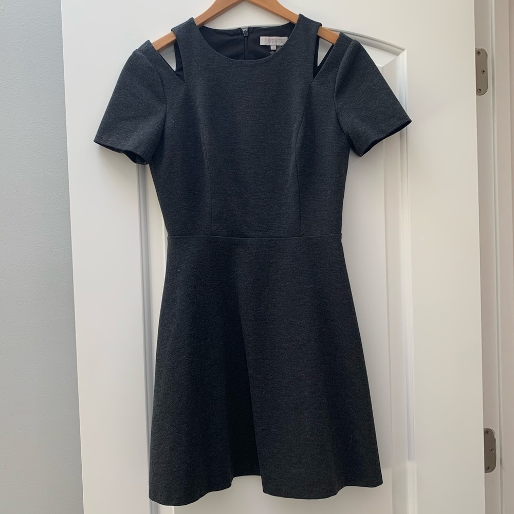 1. State Cold Shoulder Dress